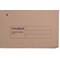 Guildhall Back Pocket Transfer Files, 285gsm, Foolscap, Buff, Pack of 25