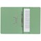 Guildhall Back Pocket Transfer Files, 285gsm, Foolscap, Green, Pack of 25