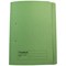 Guildhall Back Pocket Transfer Files, 285gsm, Foolscap, Green, Pack of 25