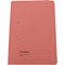 Guildhall Front Pocket Transfer Files, 285gsm, Foolscap, Pink, Pack of 25