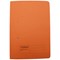 Guildhall Back Pocket Transfer Files, 285gsm, Foolscap, Orange, Pack of 25