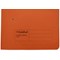 Guildhall Back Pocket Transfer Files, 285gsm, Foolscap, Orange, Pack of 25