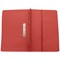 Guildhall Back Pocket Transfer Files, 285gsm, Foolscap, Red, Pack of 25