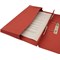 Guildhall Front Pocket Transfer Files, 285gsm, Foolscap, Red, Pack of 25