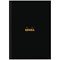 Rhodia Casebound Business Notebook, A4, Ruled, 192 Pages, Black, Pack of 3