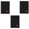 Rhodia Wirebound Business Notebook, A5, Ruled & Perforated, 160 Pages, Black, Pack of 3