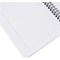 Europa Notebook, A5, Ruled & Perforated, 180 Pages, Purple, Pack of 5