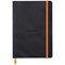 Rhodia Soft Cover Notebook, A5, Ruled, 160 Pages, Black