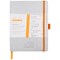 Rhodiarama Italian Leatherette Meeting Book, A5+, 160 Pages, Silver