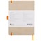 Rhodiarama Italian Leatherette Meeting Book, A5+, 160 Pages, Beige