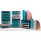 Exacompta Skandi Mag-Cube Magazine File, Assorted, Pack of 4 Exacompta Skandi Mag-Cube Magazine File, Assorted, Pack of 4