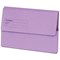 Guildhall Document Wallets, 285gsm, Foolscap, Violet, Pack of 50