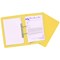 Guildhall Transfer Files, 315gsm, Foolscap, Yellow, Pack of 50