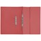 Guildhall Front Pocket Transfer Files, 315gsm, Foolscap, Red, Pack of 25