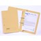 Guildhall Front Pocket Transfer Files, 315gsm, Foolscap, Yellow, Pack of 25