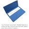 Exacompta Forever Document Wallets, 300gsm, Foolscap, Blue, Pack of 25