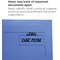 Exacompta Forever Document Wallets, 300gsm, Foolscap, Blue, Pack of 25