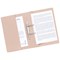 Guildhall Front Pocket Transfer Files, 420gsm, Foolscap, Buff, Pack of 25