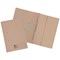 Guildhall Front Pocket Transfer Files, 420gsm, Foolscap, Buff, Pack of 25