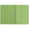 Guildhall Front Pocket Transfer Files, 420gsm, Foolscap, Green, Pack of 25