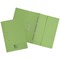 Guildhall Front Pocket Transfer Files, 420gsm, Foolscap, Green, Pack of 25