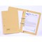 Guildhall Front Pocket Transfer Files, 420gsm, Foolscap, Yellow, Pack of 25