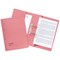 Guildhall Front Pocket Transfer Files, 420gsm, Foolscap, Pink, Pack of 25
