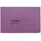 Guildhall Back Pocket Transfer Files, 285gsm, Foolscap, Mauve, Pack of 25