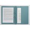 Guildhall Back Pocket Transfer Files, 315gsm, Foolscap, Blue, Pack of 25