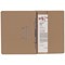 Guildhall Back Pocket Transfer Files, 315gsm, Foolscap, Buff, Pack of 25