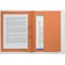Guildhall Back Pocket Transfer Files, 315gsm, Foolscap, Orange, Pack of 25