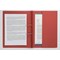 Guildhall Back Pocket Transfer Files, 315gsm, Foolscap, Red, Pack of 25