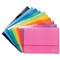 Exacompta Iderama Document Wallets, 265gsm, Foolscap, Assorted, Pack of 25