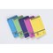 Europa Wirebound Minor Pad, 127x76mm, Ruled, 120 Pages, Pastel Assorted Colours, Pack of 20