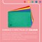 Exacompta Europa Pocket Document Wallets, 265gsm, Foolscap, Assorted, Pack of 25