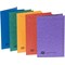 Exacompta Square Cut Folders, 265gsm, Foolscap, Assorted, Pack of 50