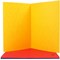Exacompta Square Cut Folders, 265gsm, Foolscap, Assorted, Pack of 50