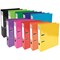 Exacompta Iderama A4 Lever Arch Files, 70mm Spine, Plastic, Assorted, Pack of 10