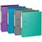 Exacompta Teksto A4 Lever Arch File, 80mm Spine, Assorted, Pack of 10