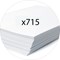 Exacompta Eterneco A4 Lever Arch Files, 80mm Spine, Assorted, Pack of 6