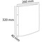 Exacompta Teksto Ring Binder, A4, 2 O-Ring, 30mm Capacity, Assorted, Pack of 10