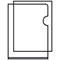 Exacompta Forever Recycled A4 Slip Files, Clear, Pack 100