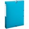 Exacompta Bee Blue Recycled Box File, 40mm Spine, A4, Assorted, Pack of 8