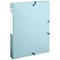 Exacompta Bee Blue Recycled Box File, 40mm Spine, A4, Assorted, Pack of 8