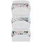Exacompta Horizontal Printed Media Wall Sorter White