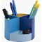 Exacompta Bee Blue The Quarter Recycled Desk Tidy, Assorted