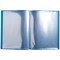 Exacompta Bee Blue Recycled A4 Display Book, 30 Pockets, Assorted, Pack of 12