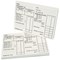 Guildhall Pay Slip Pad, 100 Sheets Per Pad, Pack of 5