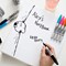 Sharpie Fine Tip Permanent Marker, Assorted Colours, Wallet of 12