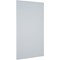 Bi-Office Glass Magnetic Memo Tile, White Glass Surface, Frameless, 780x480mm